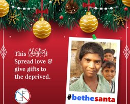 #BetheSanta- Charity Gifts for Underprivileged People